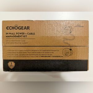 ECHOGEAR In-Wall Power and Cable Management Kit (Model EGAV-CMIWP1)